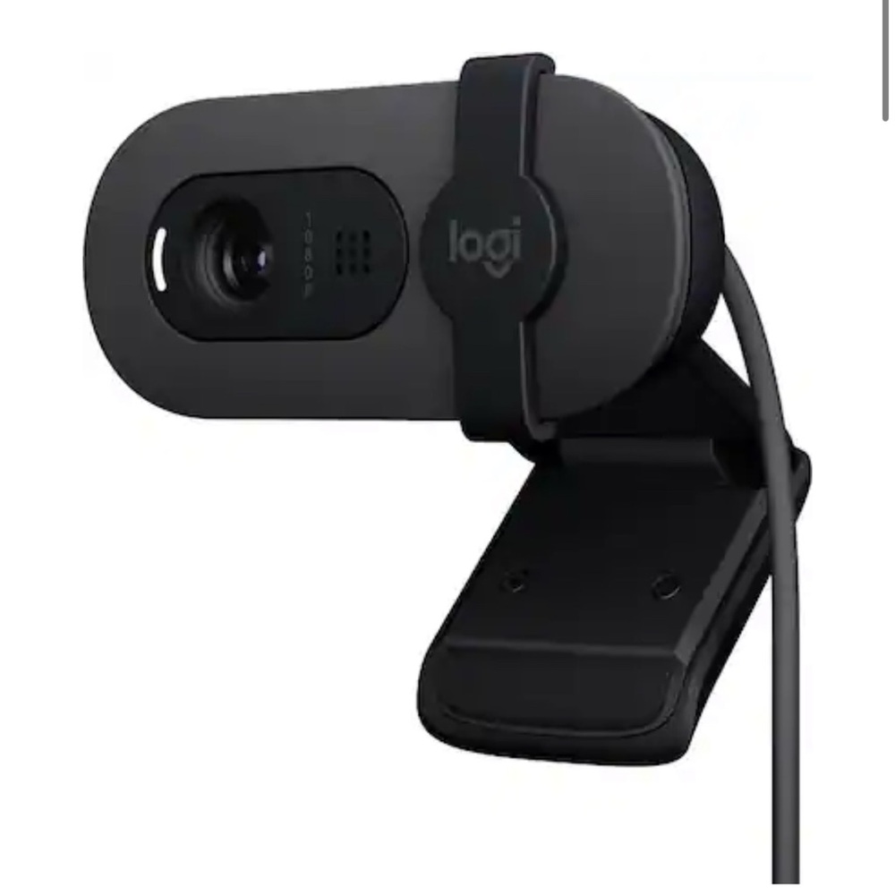 Logitech BRIO 100 HD Webcam in Black